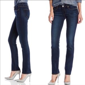 Paige Skyline Straight Straight Leg Denim Jeans
